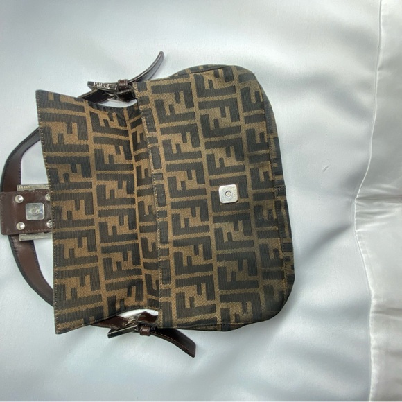 Fendi Brown Designer Shoulder Bag - Picture 3 of 10